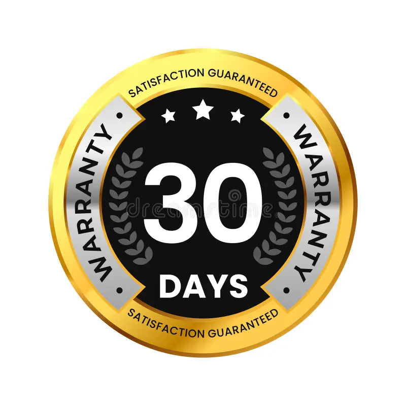 30-Day Warranty